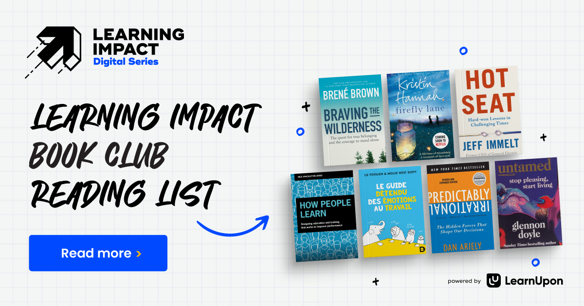 Learning Impact Book Club Reading List | LearnUpon